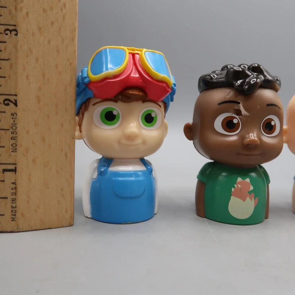 Cocomelon Cocomelon Cody TomTom Figure Mega Blocks‎ First Builders Toy Lot of 4